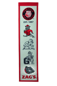 Gonzaga Bulldogs Heritage Banner - 8"x32"