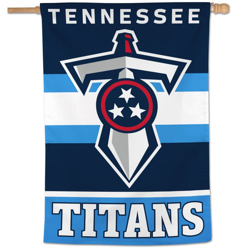 Tennessee Titans Sword & Shield Vertical Flag 