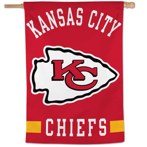 Kansas City Chiefs 12'' x 48'' Door Leaner Welcome Sign