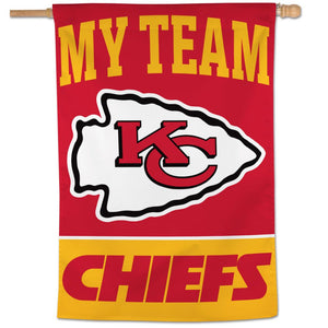 Kansas City Chiefs My Team Vertical Flag - 28"x40"