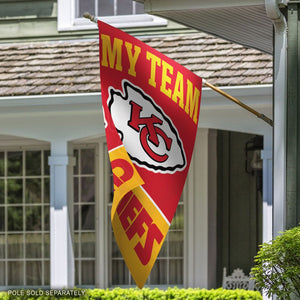 Kansas City Chiefs My Team Vertical Flag - 28"x40"