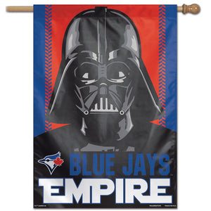 Toronto Blue Jays Star Wars Darth Vader Vertical Flag - 28"x40"                            