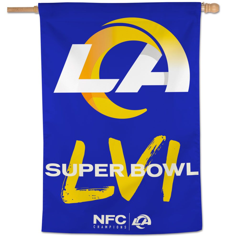 Cincinnati Bengals vs Los Angeles Rams Super Bowl LVI Vertical Flag - –  Sports Fanz