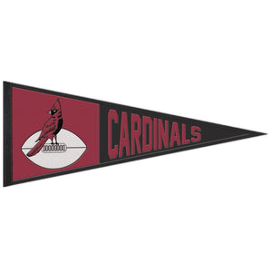 Arizona Cardinals Throwback Logo Wool Pennant - 13"x32"