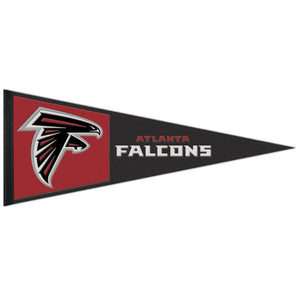 Atlanta Falcons Wool Pennant - 13"x32"