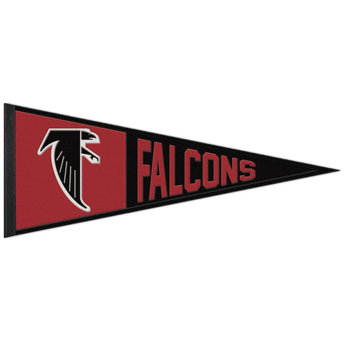 Atlanta Falcons Throwback Logo Wool Pennant - 13