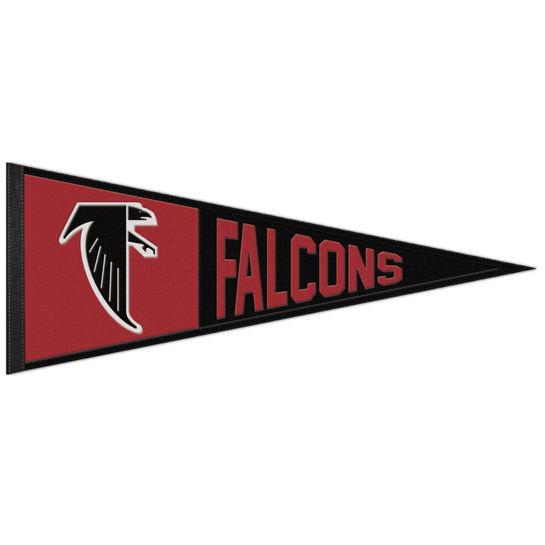 Atlanta Falcons Throwback Logo Wool Pennant - 13