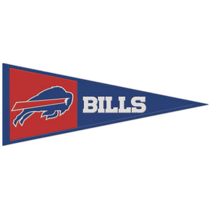 Buffalo Bills Wool Pennant - 13"x32"