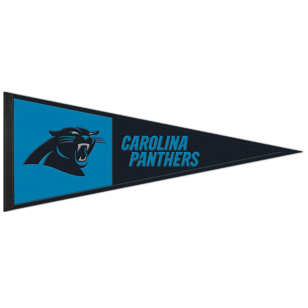 WinCraft Carolina Panthers 13' x 32' Wool Primary Logo Pennant