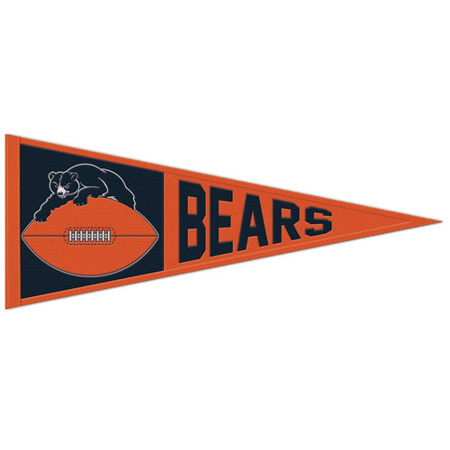 Chicago Bears Retro Logo Wool Pennant - 13