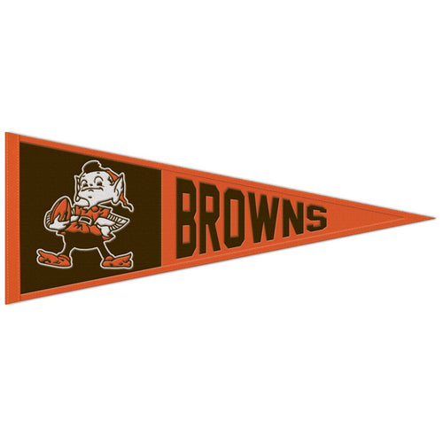 Cleveland Browns Retro Logo Wool Pennant - 13