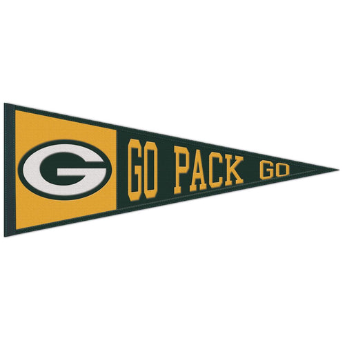 Green Bay Packers Wool Pennant - 13