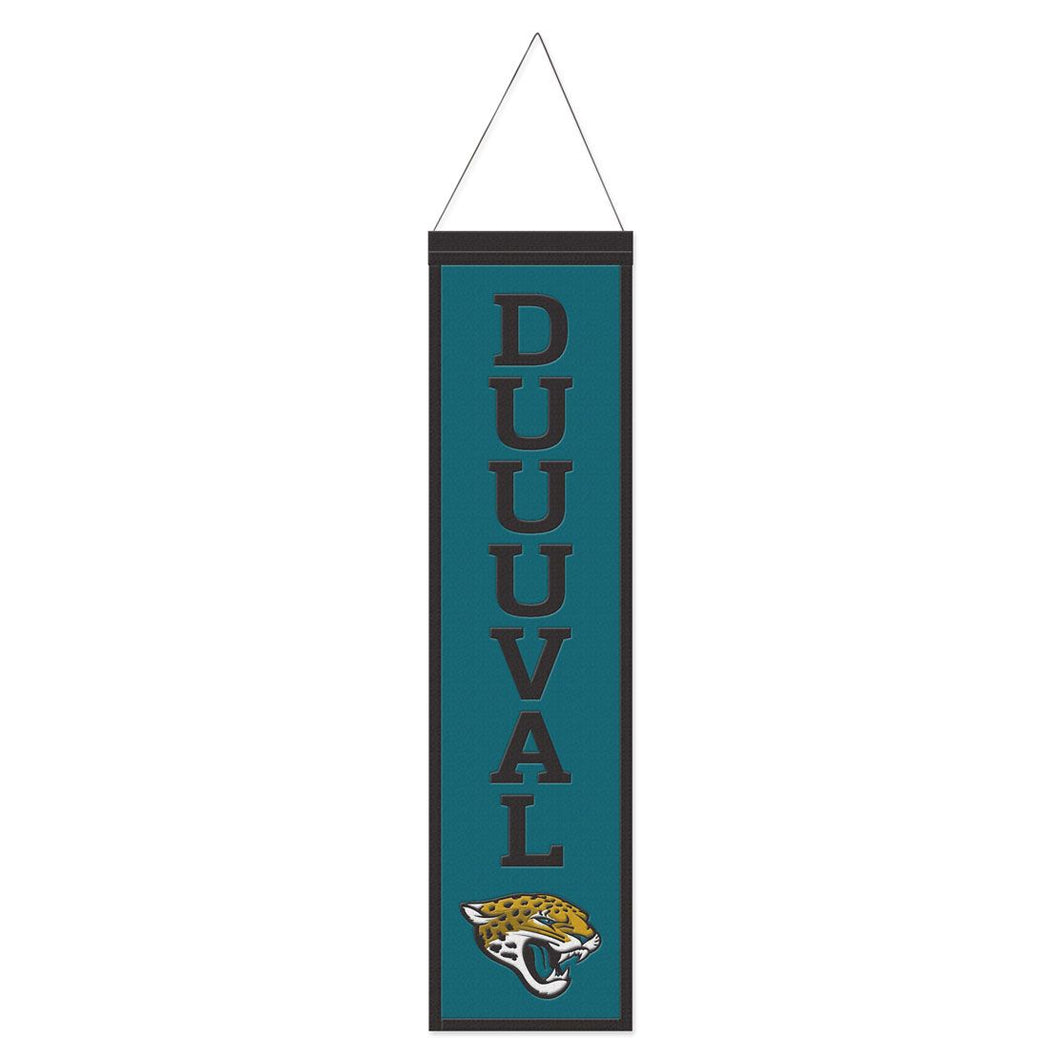 Jacksonville Jaguars Wool Banner - 8