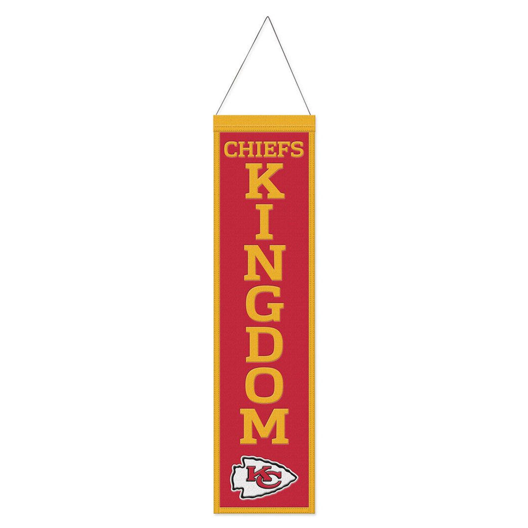 Kansas City Chiefs Wool Banner - 8