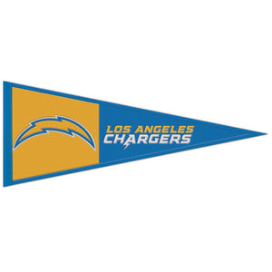 Los Angeles Chargers Wool Pennant - 13"x32"