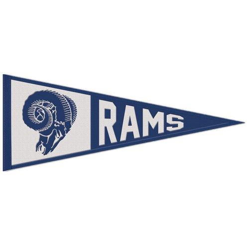 Los Angeles Rams Retro Logo Wool Pennant - 13