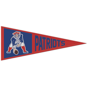 New England Patriots Retro Logo Pennant - 13"x32"