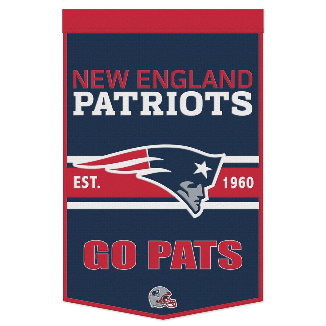 New England Patriots Embroidered Wool Jacket