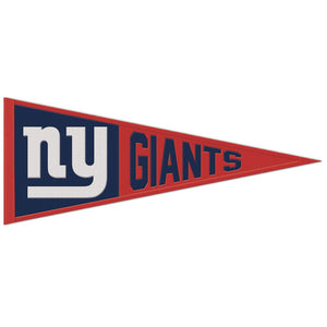 New York Giants Distressed Logo Cutout Sign