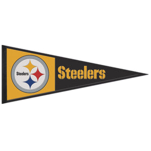 Pittsburgh Steelers Wool Pennant - 13"x32"