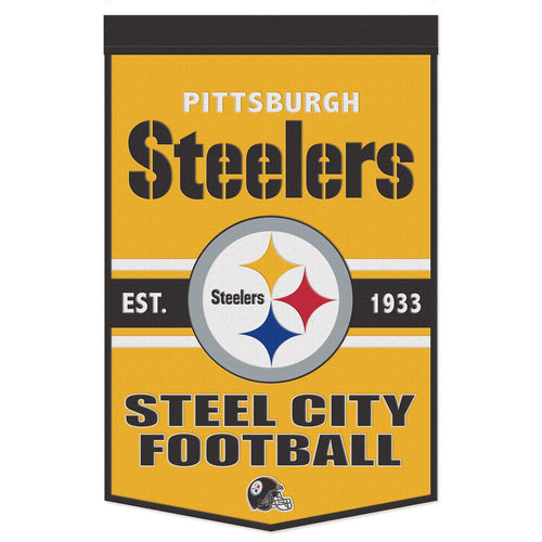 Pittsburgh Steelers Wool Banners - 24