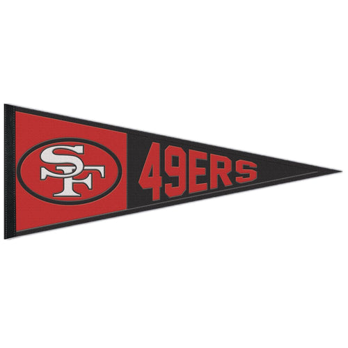 San Francisco 49ers Retro Logo Wool Pennant - 13