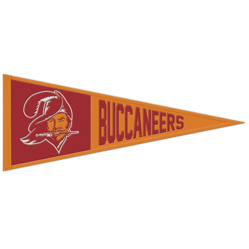 Tampa Bay Buccaneers Retro Logo Wool Pennant - 13