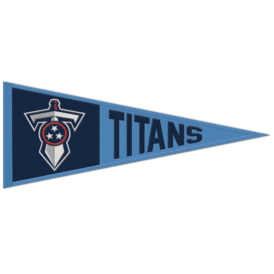 Tennessee Titans Retro Logo Wool Pennant - 13