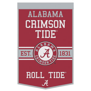 Alabama Crimson Tide Wool Banner - 24"x38" Roll Tide