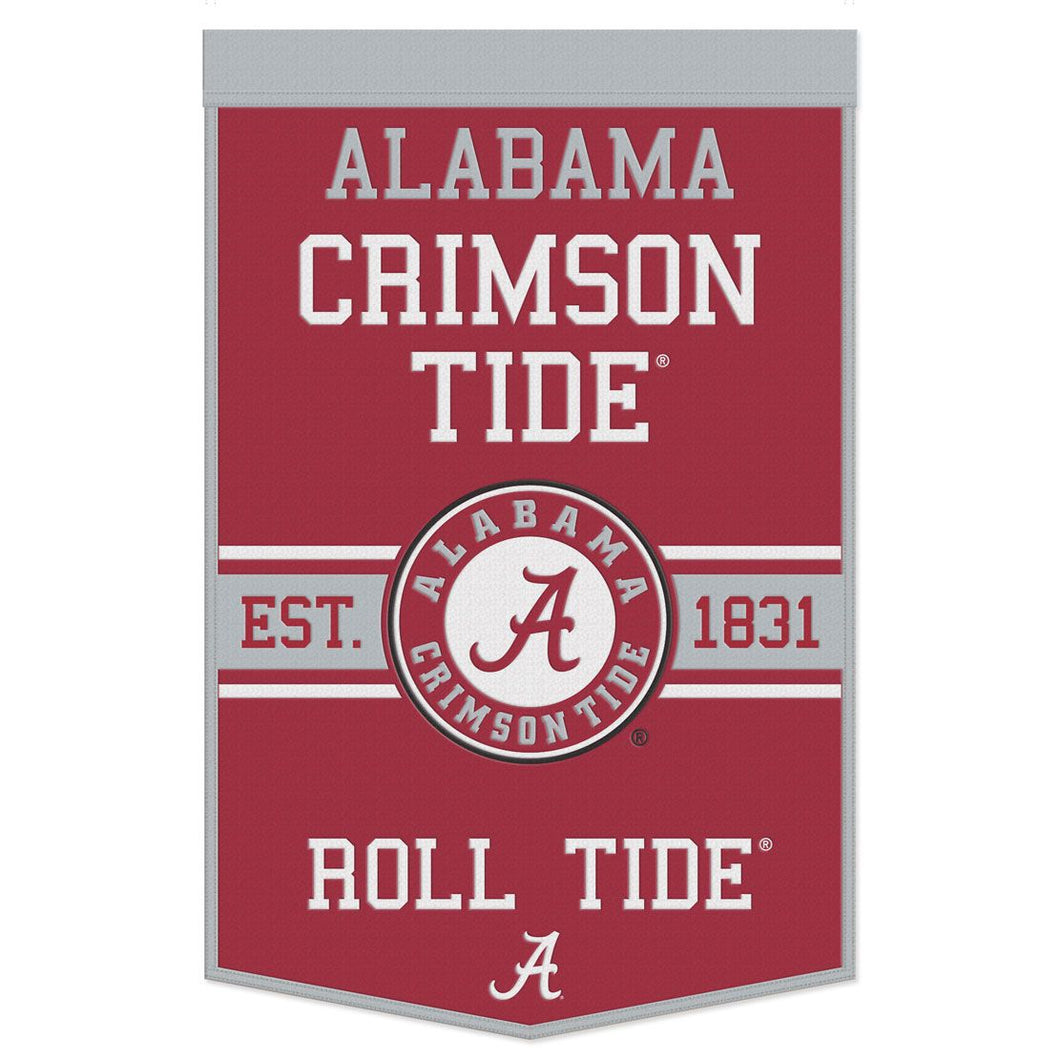 Alabama Crimson Tide Wool Banner - 24