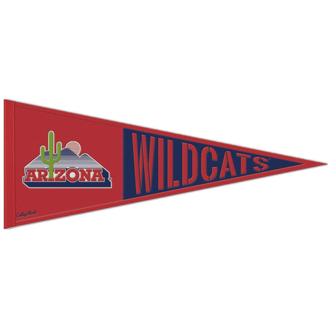 Arizona Wildcats Retro Logo Wool Pennant - 13
