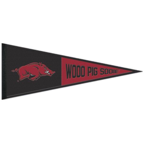 Arkansas Razorbacks Wool Pennant - 13