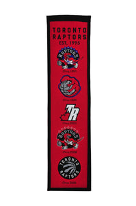 Toronto Raptors Heritage Wool Banner 8"x32"