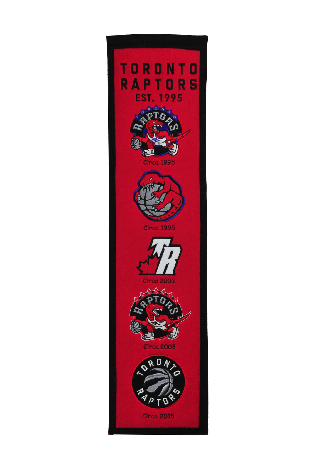 Toronto Raptors Heritage Wool Banner 8