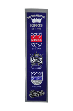 Sacramento Kings Heritage Wool Banner 8