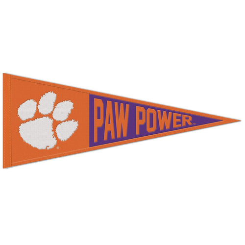 Clemson Tigers Wool Pennant - 13
