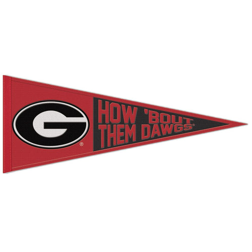 Georgia Bulldogs Wool Pennant - 13