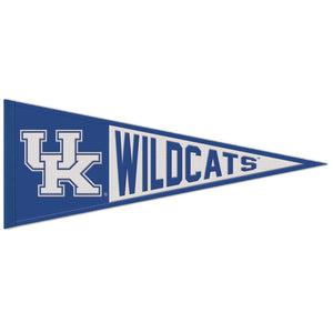 Kentucky Wildcats Wool Pennant - 13"x32"
