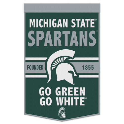 Michigan State Spartans Wool Banners - 24