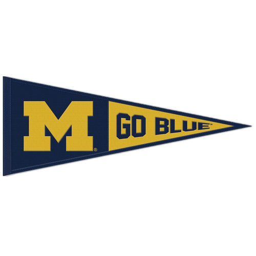 Michigan Wolverines Wool Pennant - 13