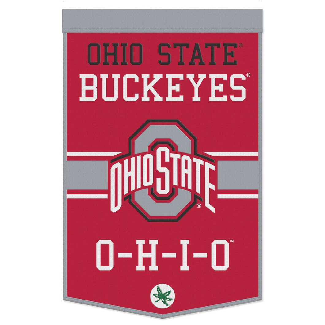 Ohio State Buckeyes Wool Banners - 24