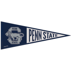 Penn State Nittany Lions Retro Logo Wool Pennant - 13"x32"