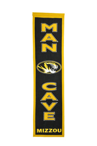 Missouri Tigers Man Cave Banner - 8"x32"