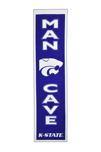 Kansas State Wildcats Man Cave Banner - 8"x32"
