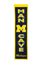 Michigan Wolverines Man Cave Banner - 8"x32"