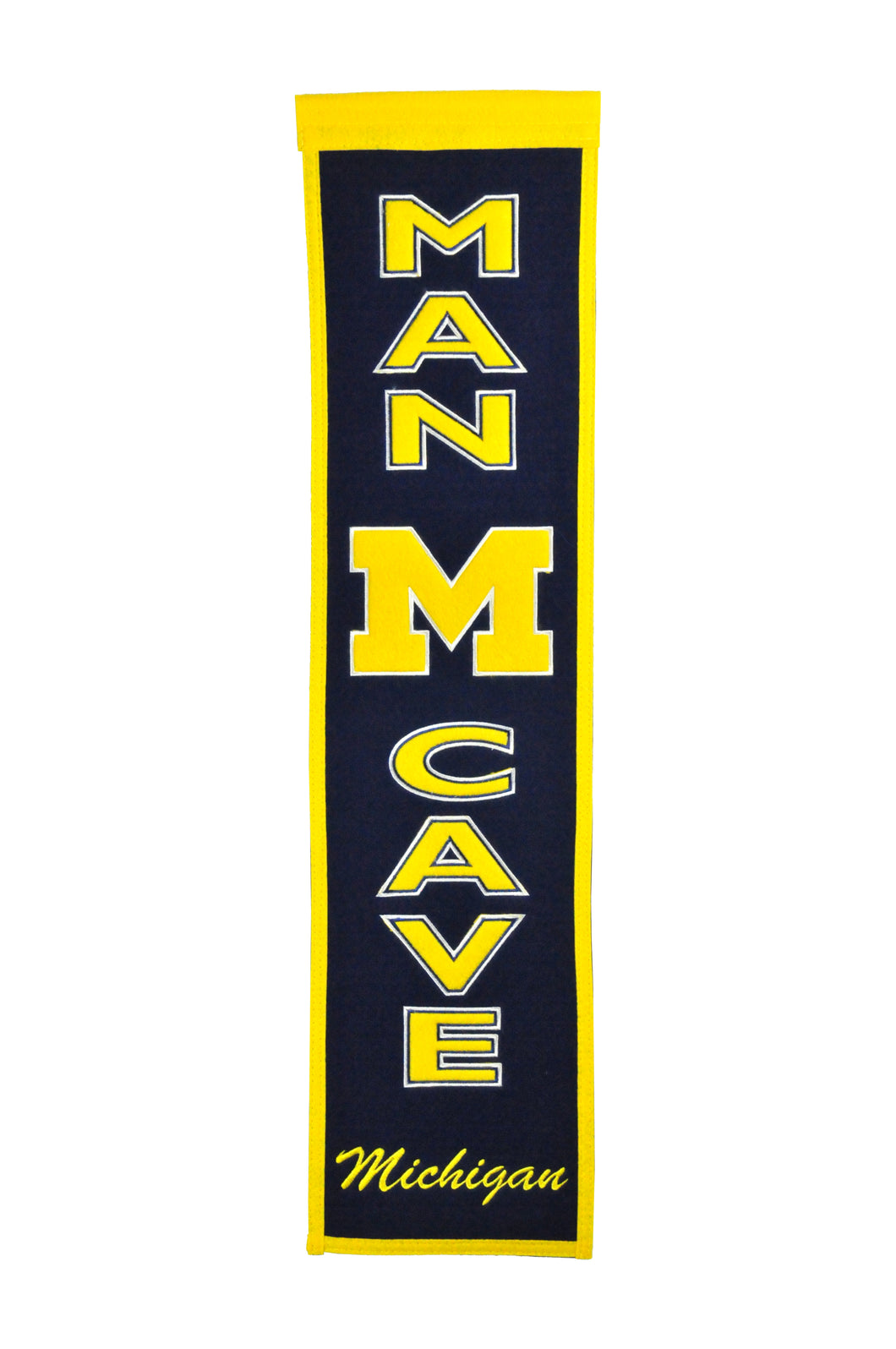 Michigan Wolverines Man Cave Banner - 8