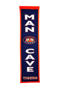 Auburn Tigers Man Cave Banner - 8"x32"