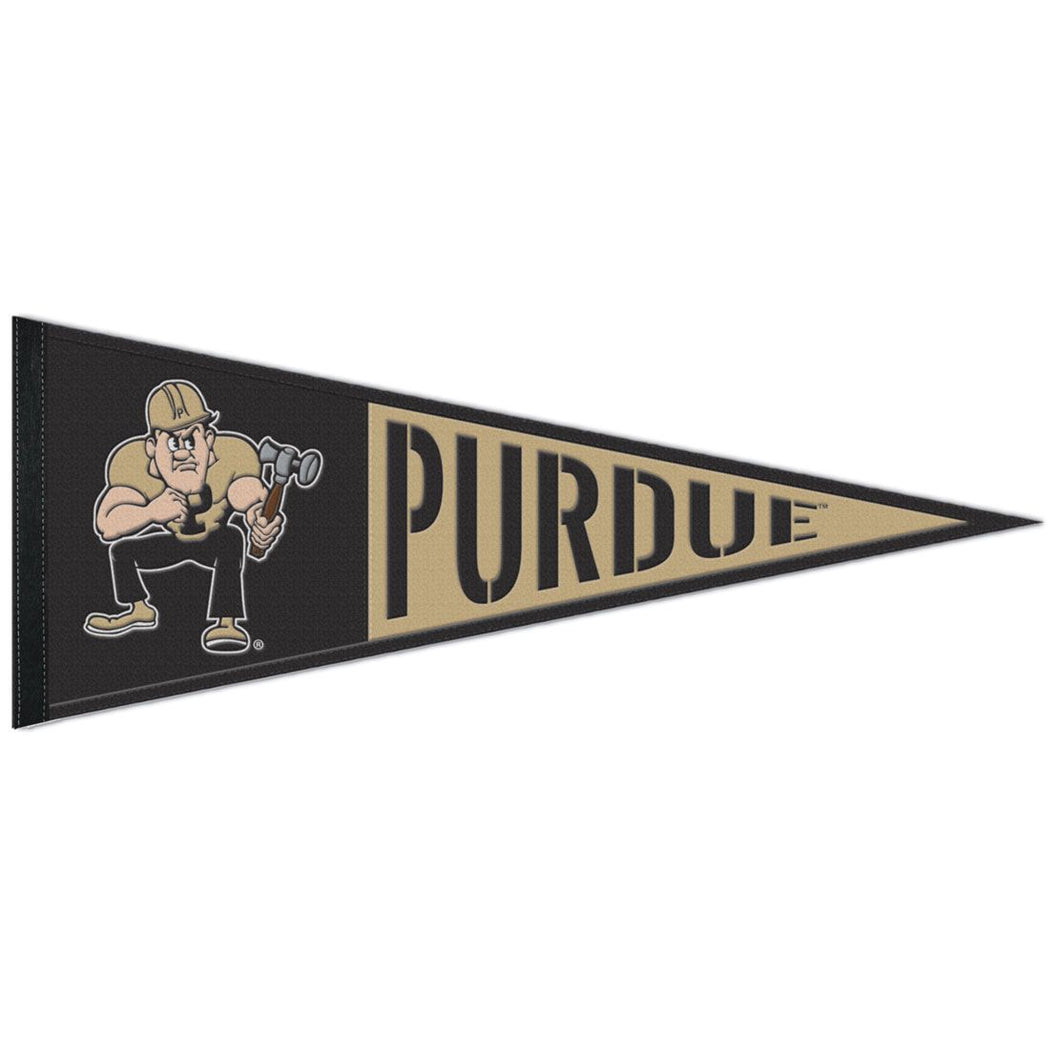 Purdue Boilermakers Throwback Logo Wool Pennant - 13