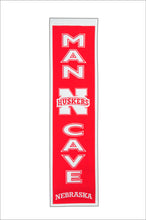 Nebraska Cornhuskers Man Cave Banner - 8"x32"