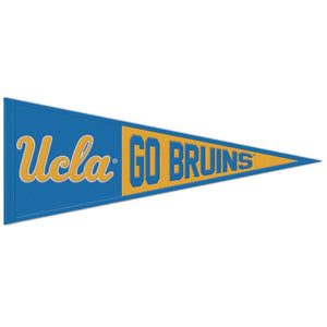 UCLA Bruins Wool Pennant - 13"x32" GO BRUINS